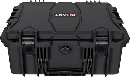 Eylar 18" Intact Series Hard Camera Case, Lightweight and Durable Stacker Design with Foam (Black)