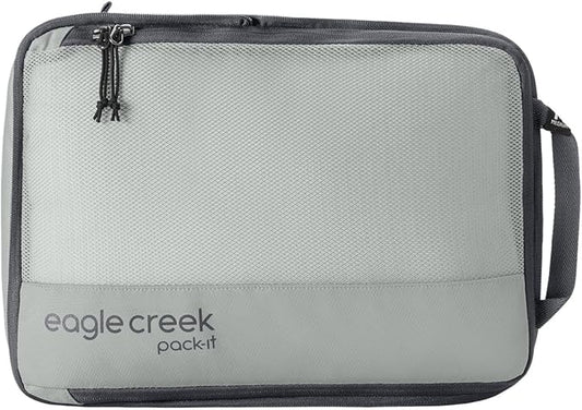 Eagle Creek Pack-It Isolate Compression Cube - Lightweight Compression Cube for Optimizing Luggage Space - Easy-Grab Zipper - Convenient Top Handle - Recycled Materials - Small