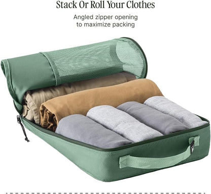 Pack-It Reveal Cube Set XS/S/M Willow Green