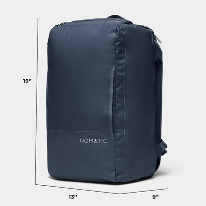 NOMATIC 30L Travel Bag- Convertible Duffel/Backpack, Carry-on Size for Airplane Travel, Everyday Use Laptop Bag,TSA Compliant