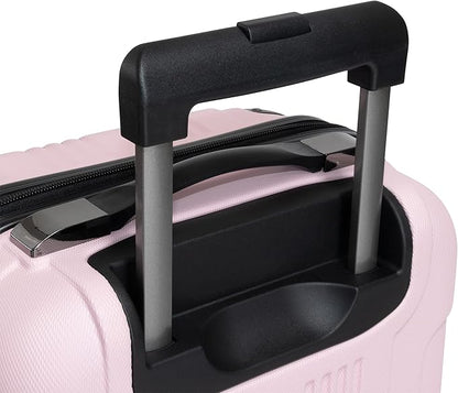 Kenneth Cole REACTION Out of Bounds Lightweight Hardshell 4-Wheel Spinner Luggage, Blush, 28-Inch Checked