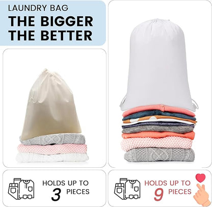 Lightweight Compression Packing Cubes for Suitcases, Compressible Expandable Travel Packing Organizer with Clear Toiletries and Backpack Bag, Travel Essentials for Carry on Luggage 7 Set