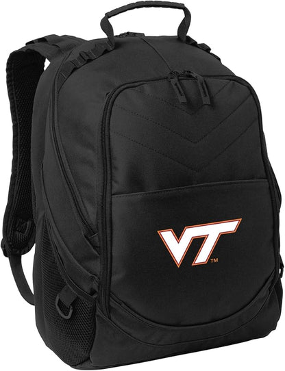 Virginia Tech Backpack Official Virginia Tech Laptop Computer Bag (Black)
