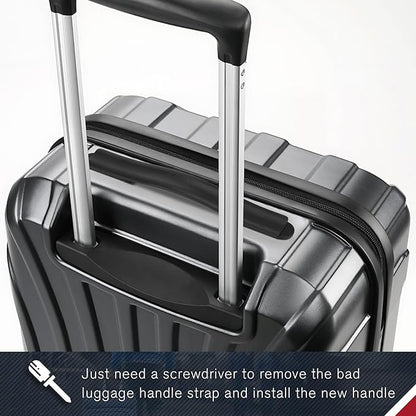 Zoofen Replacement Luggage Suitcase Handle Carry Strap Luggage Grip Luggage Replacement Handle Pulls（B110）