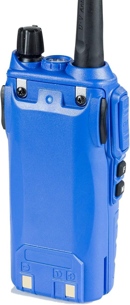 BaoFeng UV-82HP (Blue) High Power Dual Band Radio: 136-174mhz (VHF) 400-520mhz (UHF) Amateur (Ham) Portable Two-Way
