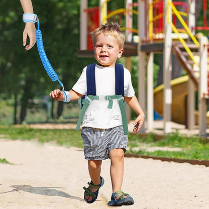 Accmor Toddler Backpack with Leash, Cute Child Safety Walking Harness Bag with Anti Lost Wrist Link, Toddlers Backpacks Kids Travel Essential Mini Rucksack Back Pack Strap Tether for Baby Boys Girls