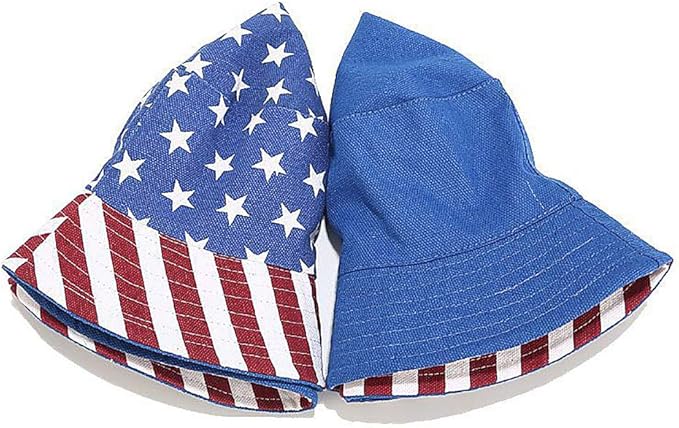 XYIYI Cute Bucket Hat Beach Fisherman Hats for Women, Reversible Double-Side-Wear