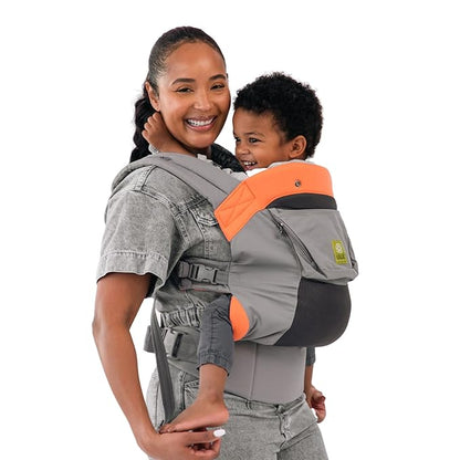 LÍLLÉbaby 3-in-1 Ergonomic CarryOn Airflow Toddler Carrier with Lumbar Support & Breathable Mesh Lining (25-60 lbs), Supportive & Comfortable, Multi-Position Carrying for Hiking & Travel (Sunstone)