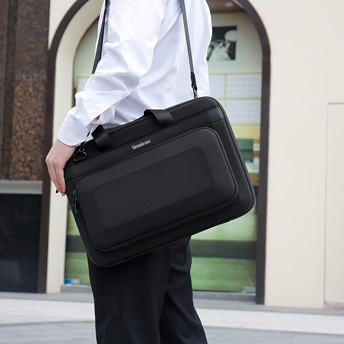 Smatree Heavy Duty Hard Case Compatible with 16.2 inch MacBook Pro 2024 M4/2023 M3 A2918/A2992/A2779, MacBook Pro 2021/2019 16 inch Shoulder Bag, for Acer Aspire 5/Predator Helios 300/Nitro 5