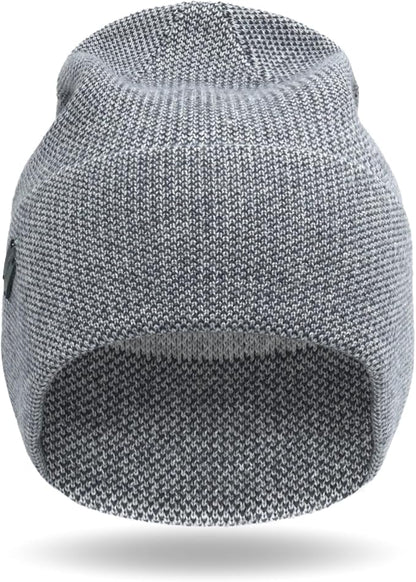 Cole Haan Men's Heritage Rib Cuff Wool Beanie Hat, One Size