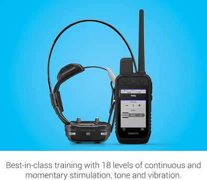 Garmin Alpha 200 Handheld and TT15 Mini Dog Device, Accessible and Fast Tracking and Training for Your Dogs, Sunlight-readable 3.5" Capacitive Touchscreen