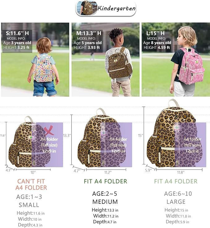 Toddler Backpack for Girls 2-5: Preschool Backpack for Girls