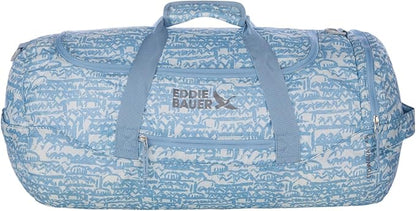 Eddie Bauer Stowaway Packable Duffel Bag | Travel | Foldable | Lightweight | Durable | Ripstop Polyester
