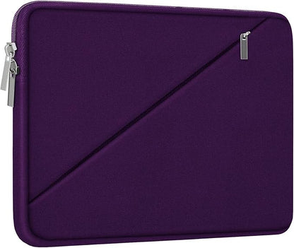 Laptop Case 15.6 inch, Traveling Carrying Computer Bag with Zippered Pocket, Shockproof Protective Laptop Sleeve Compatible for Apple Notebook, HP, Dell, Acer, Asus, Lenovo, Purple