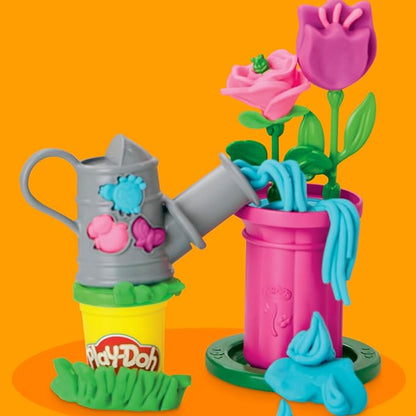 Play-Doh Flower Shop Playset, 27 Garden Toy Accessories, Kids Arts & Crafts, 3+ (Amazon Exclusive)