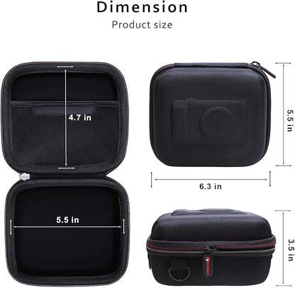 XANAD Hard Case for Sony a6400/a6700/a6100/a6000/ZV-E10/ZVE10 II/RX100 VII or Fujifilm X100VI / X100V Digital Camera (Black)