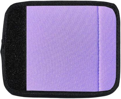 Neoprene Luggage Handle Wraps for Suitcases Bright Color Luggage Tags/Handle Wraps/Handle Covers-Violet