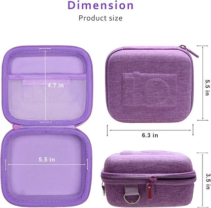 XANAD Hard Case for Sony a6400/a6700/a6100/a6000/ZV-E10/ZVE10 II/RX100 VII or Fujifilm X100VI / X100V Digital Camera (Purple)