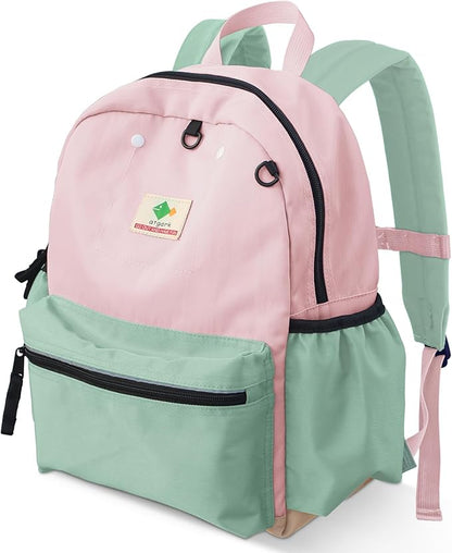 Kids Backpacks For Girls Boys, Backpack Kindergarten Elementary School, Bookbag Backpack For Kids, For School & Travel, Large, K-rose-lemonade- L