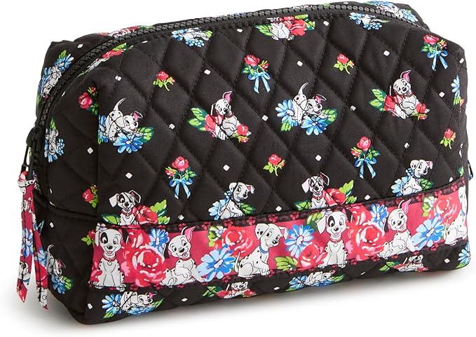 Premium Cotton Disney Medium Cosmetic Makeup Bag, 101 Dalmatians