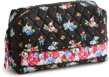 Premium Cotton Disney Medium Cosmetic Makeup Bag, 101 Dalmatians