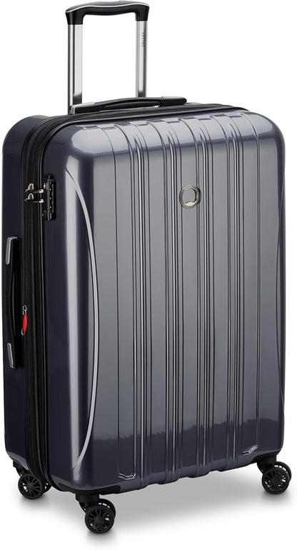 DELSEY PARIS Helium Aero Hardside Expandable Luggage with Spinner Wheels, Titanium, 2-Piece Set (19/24)