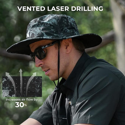 KastKing Sol Armis UPF 50 Boonie Hat - Sun Protection Hat, Fishing Hat, Beach & Hiking Hat, Paddling