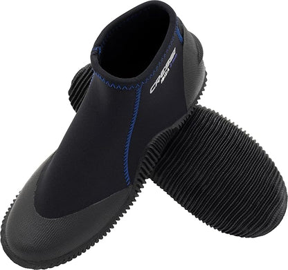 Cressi Adult Neoprene Diving Boots with Anti-Slip Rubber Sole for Water Sports | Ibiza 3mm