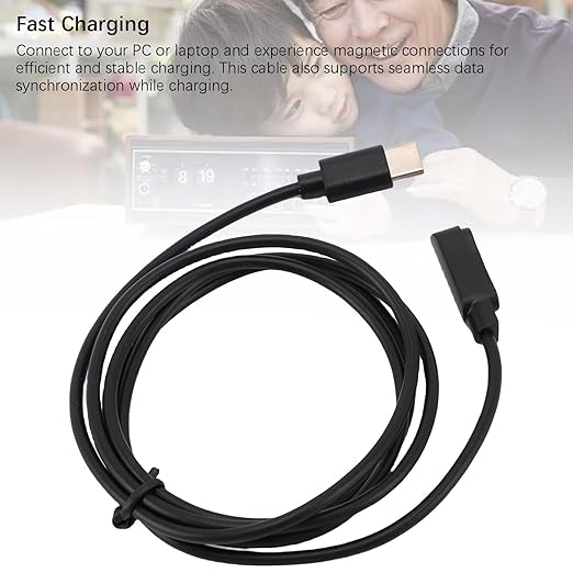 Zunate 2pcs USB C Charging Cable for Note AI Voice Recorder, Portable Magnetic Charging Replacement, 3.28ft Fast Charge Cable for Voice Recorder Charger