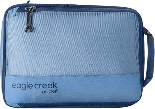 Eagle Creek Pack-It Isolate Compression Cube - Lightweight Compression Cube for Optimizing Luggage Space - Easy-Grab Zipper - Convenient Top Handle - Recycled Materials - Small