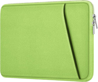 Askuko Laptop Sleeve 14 inch, Shockproof Protective Computer Cover, Durable Carrying Bag Laptop Case Compatible with 14"" MacBook Air/Pro HP Asus Lenovo Notebook, Light Green