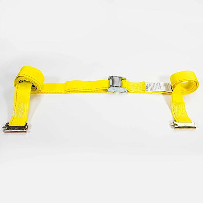 US Cargo Control E-Track Cam Buckle Straps (1000-Pack), 2 Inch x 12 Foot E Track Straps with Cam Buckle and Spring E-Fittings, 2,500 LBS Break Strength, Easy-to-Use Tiedowns in Vans and Trailers