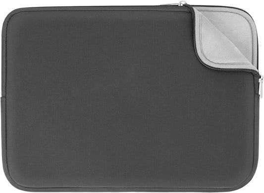RAINYEAR 14 Inch Laptop Sleeve Protective Case Soft Lining Padded Zipper Cover Carrying Bag Compatible with 14" Notebook Computer Tablet Ultrabook Chromebook (Gray, Upgraded Version)