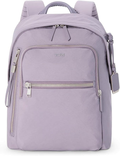 TUMI - Voyageur Halsey Backpack - Women's Lightweight Everyday and Travel Bag - 14.5" X 11.5" X 5.5" - Holds Up to 14" Screen - Lavender