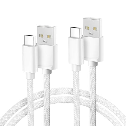 Basesailor for Airpods Pro 3 USB Type C Charger Cable 6.6FT 2Pack,Car Charging Cord for New iPhone 17 Air 16,Samsung Galaxy S10 S10E 10E S20 FE S24 S23 S21 S22 Plus Ultra,A51 A52 A53,Google Pixel 9 XL