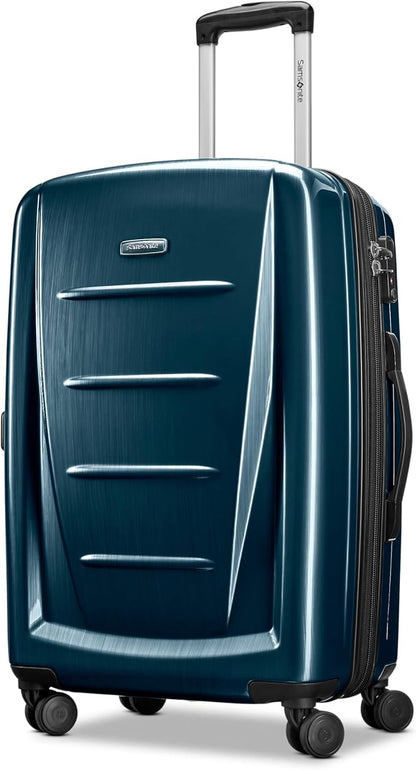 Samsonite Winfield 2 Hardside Expandable Luggage with Spinner Wheels, Teal, 3-Piece Set (20/24/28)