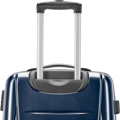Samsonite Winfield 2 Hardside Expandable Luggage with Spinner Wheels, Navy, 3-Piece Set (20/24/28)