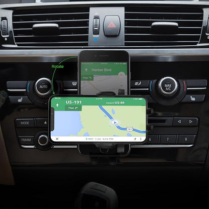 iOttie Easy One Touch Signature CD Slot Mount - Universal Car Phone Holder for iPhone, Google, Samsung, Moto, LG, and all other Smartphones