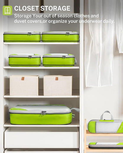 Compression Packing Cubes, Gonex Extensible Storage Mesh Bags Organizers
