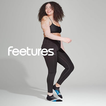 Feetures Elite Light Cushion No Show Tab Athletic Ankle Socks - Sport Sock with Targeted Compression