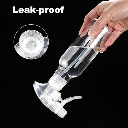 Cosywell Plastic Spray Bottles 8.8oz/260ml 2 Pack Empty Spray Bottle for Cleaning Mist/Stream Heavy Duty Water Spraying Bottle for Cooking Solutions Essential Oils Hair Care(Clear)