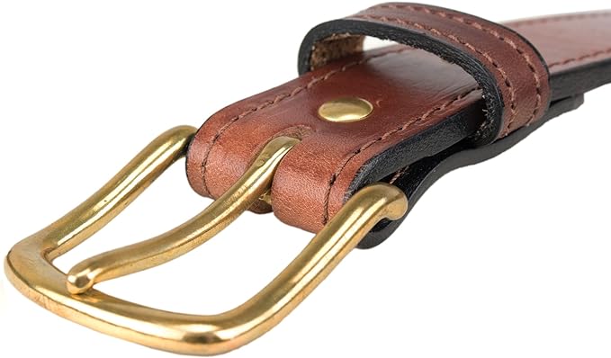Hidden Money Pocket Travel Leather Belt