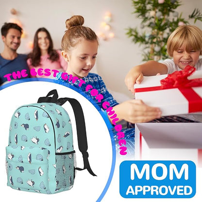 Kids Backpack for School Elementary Lightweight Cute Students Bookbag for Teens Boys Girls School Bag