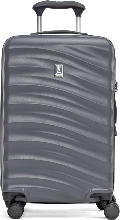 Travelpro Maxlite Air V2 Hardside Expandable Carry on Luggage, 8 Spinner Wheels, Lightweight Hard Shell Suitcase, TSA lock, Shadow Grey, Carry On 21-Inch