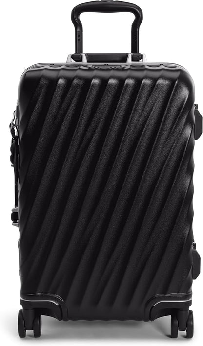 TUMI 19 Degree Frame International 4 Wheel Carry-On - Lightweight Suitcase - Hard Shell Luggage - 21.8" X 14.0" X 9.0" - Black Texture