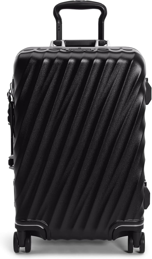 TUMI 19 Degree Frame International 4 Wheel Carry-On - Lightweight Suitcase - Hard Shell Luggage - 21.8" X 14.0" X 9.0" - Black Texture