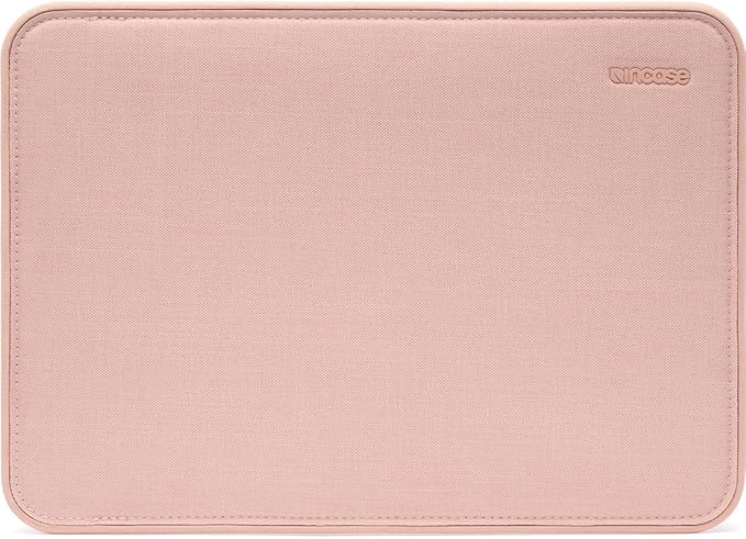 Incase ICON Sleeve with Woolenex - MacBook Air 13 inch M1, 2020, 2019, 2018 & MacBook Pro 13 inch 2019, 2018, 2017, 2016 Case - Fitted MacBook Case, Laptop Sleeve, Hard Cover, Durable (Blush Pink)