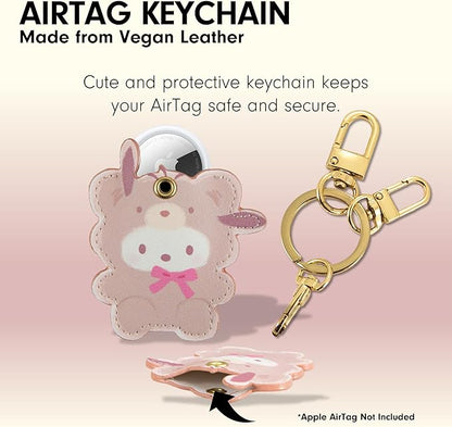 Sonix x Sanrio Keychain Case Compatible with Apple AirTag | Protective Cover Keychain | Pochacco Latte Bears