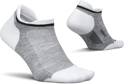 Feetures Elite Golf Max Cushion Tab Ankle Socks - Sport Sock with Targeted Compression