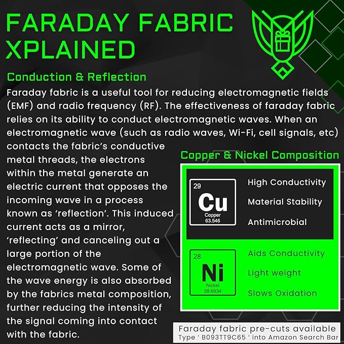Xtreme Sight Line ~ AQUA RT Large Water-Proof Faraday Backpack/Small LITE Faraday Bag Combo ~ Tracking/Hacking Defense ~ Silver